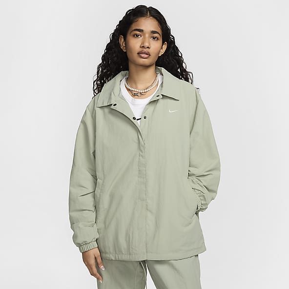 Womens Green Windbreakers. Nike
